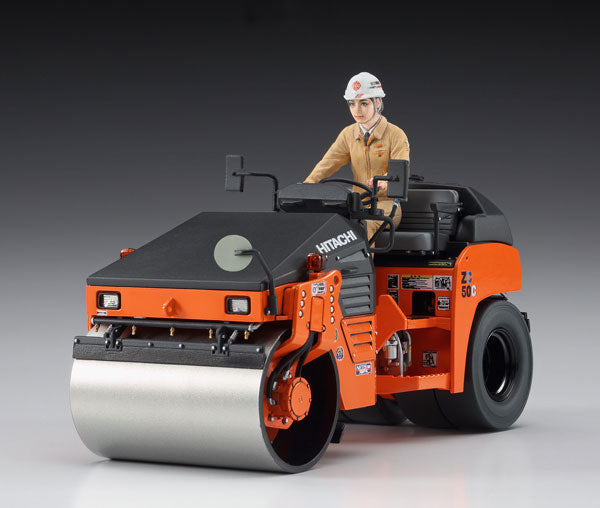 【再販】1/35 日立建機 コンバインド振動ローラ ZC50C-5