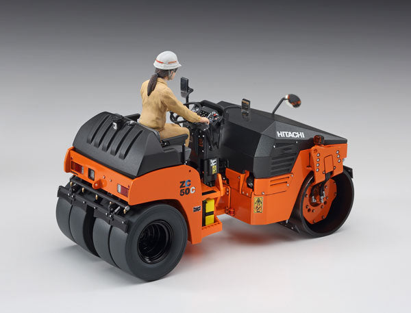 【再販】1/35 日立建機 コンバインド振動ローラ ZC50C-5