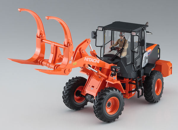 【再販】1/35 日立建機 ホイールローダ ZW100-6 ロググラップル仕様機
