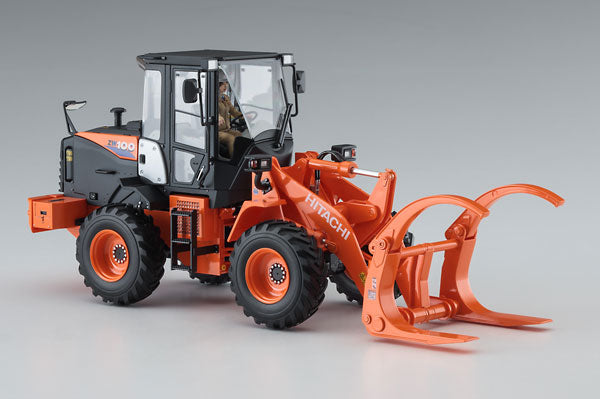 【再販】1/35 日立建機 ホイールローダ ZW100-6 ロググラップル仕様機