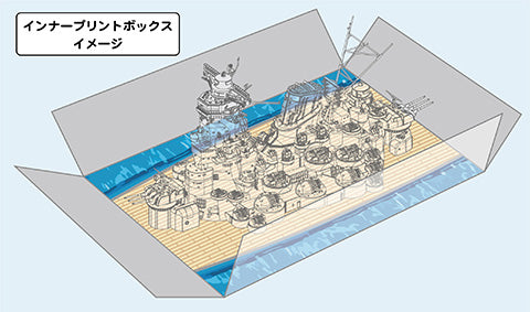 1/200 戦艦大和 上部構造物セット 特別仕様(インナープリントボックス版)