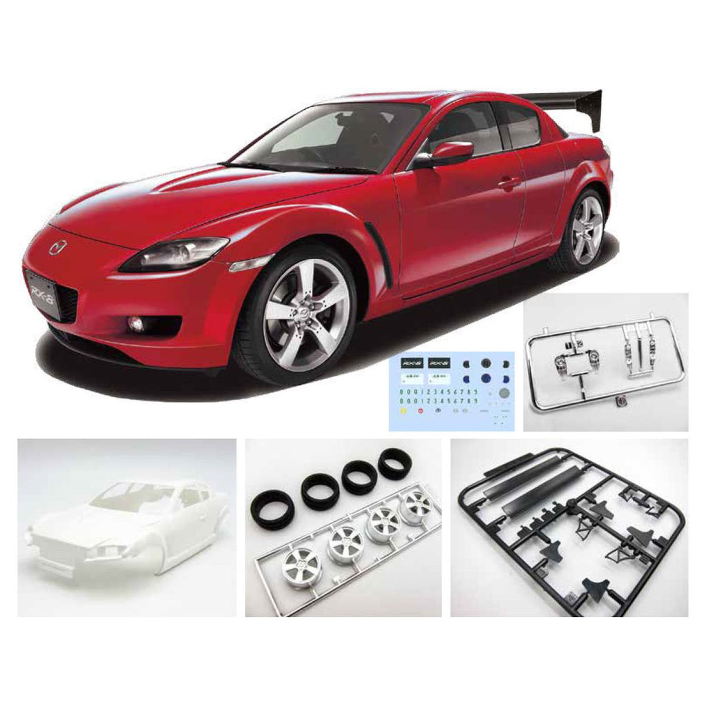 お気にいる 1/24 インチアップシリーズ マツダRX-8 タイプS(GT・Wウィング ミニカー