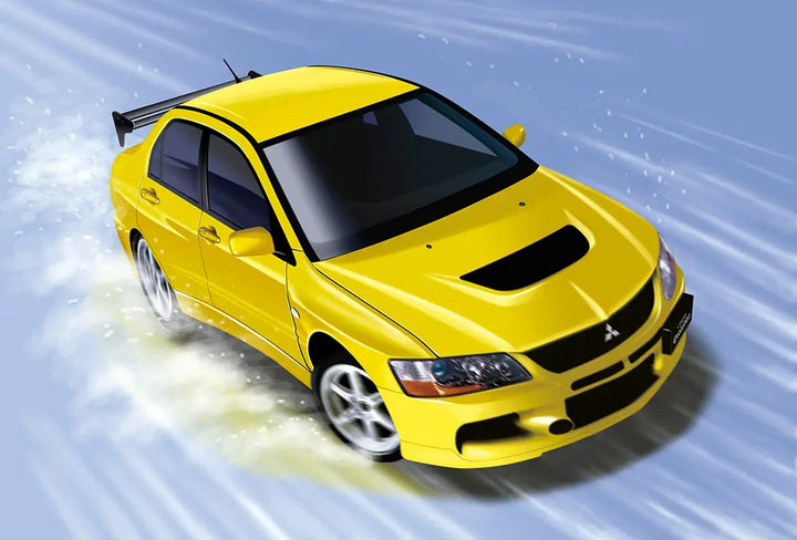 1/24 インチアップシリーズ 三菱ランサーエボリューションIX GSR(GT・Wウィング付き)