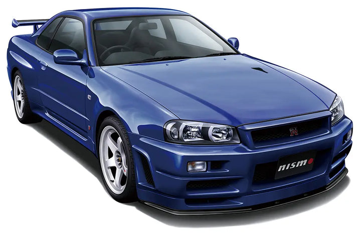 1/24 インチアップシリーズ スカイライン GT-R (BNR34型) ニスモパーツ付き ニスモ40周年組立式ケース付き