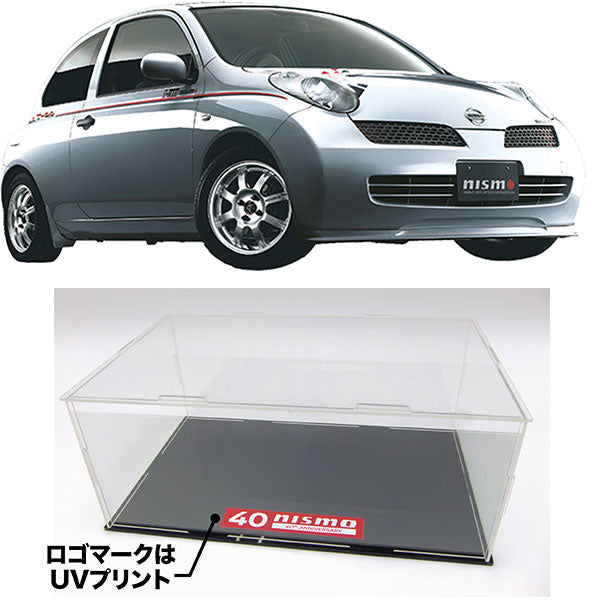 1/24 インチアップシリーズ NISSAN MARCH（K12 NISMO S-tune）ニスモ40周年組立式ケース付き