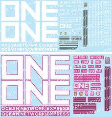 1/24 車NEXTシリーズ 20ft ドライコンテナタイプ ONE(マゼンタ)