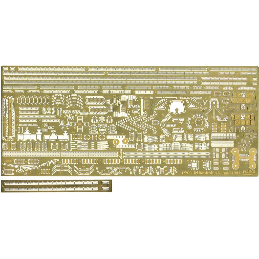 1/700 日本海軍戦艦 長門 専用エッチングパーツ – SOOTANG HOBBY