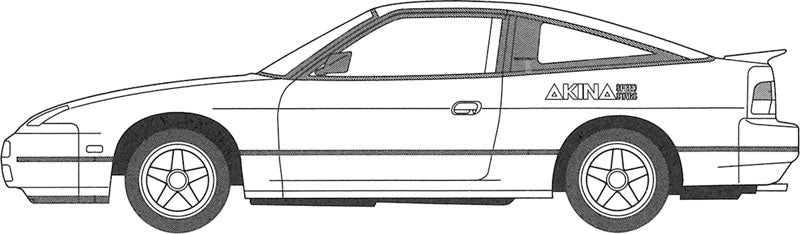 1/24 頭文字D 180SX 健二