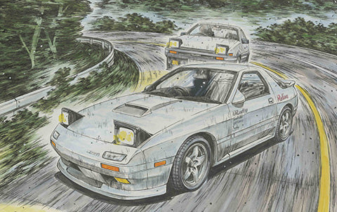 1/24 頭文字D サバンナRX－7 FC3S 後期型 高橋涼介 特別仕様(キャラクターアクリルスタンド付き)