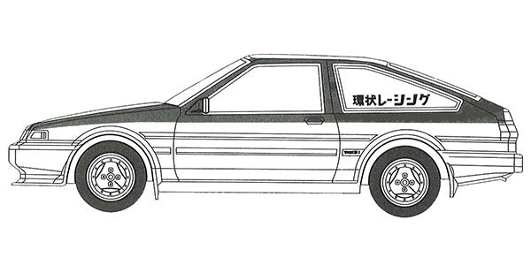 フジミ模型(Fujimi) AE86トレノ マーボ仕様 ナニワトモアレシリー 1/24スケール 未塗装組立キット