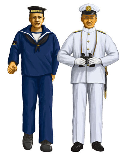 1/350 艦船モデルシリーズ 日本海軍高速戦艦 榛名(帝国海軍乗組員フィギュア付き)