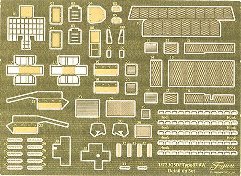 1/72 陸上自衛隊 87式自走高射機関砲(2両入り) 特別仕様(エッチングパーツ付き)