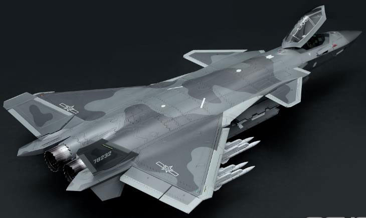 1/48 J-20 ステルス戦闘機 ビーストモード