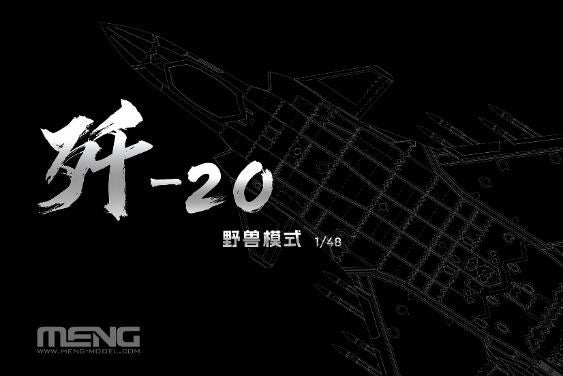 1/48 J-20 ステルス戦闘機 ビーストモード