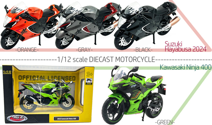 1/12 Kawasaki Ninja 400