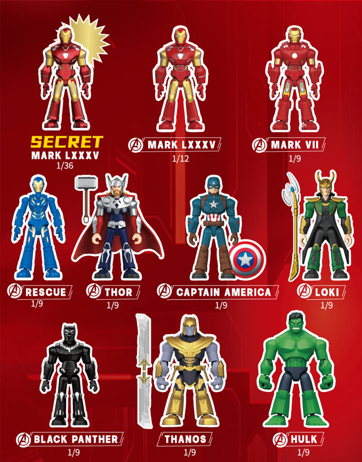 [BOX販売]MARVEL INFINITY SAGA 第1弾 -9個入りBOX-