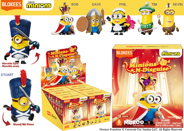 BOX販売]MOKOO ミニオンズ N-Disguise -6個入りBOX- – SOOTANG HOBBY