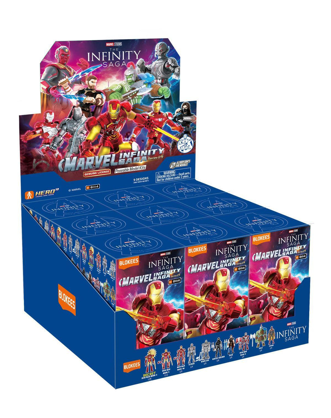 [BOX販売]MARVEL INFINITY SAGA 第4弾 -9個入りBOX-