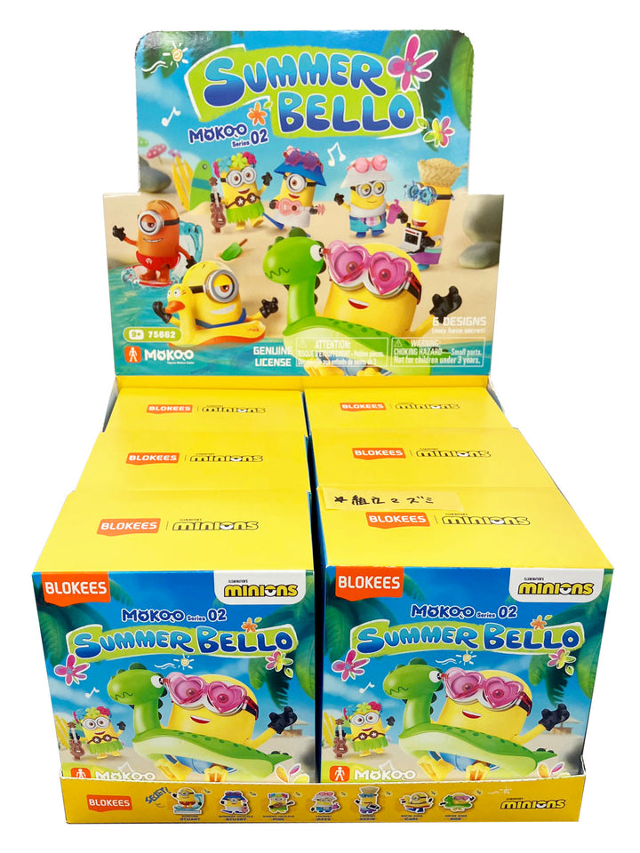 [BOX販売]MOKOO ミニオンズ SUMMER BELLO -6個入りBOX-