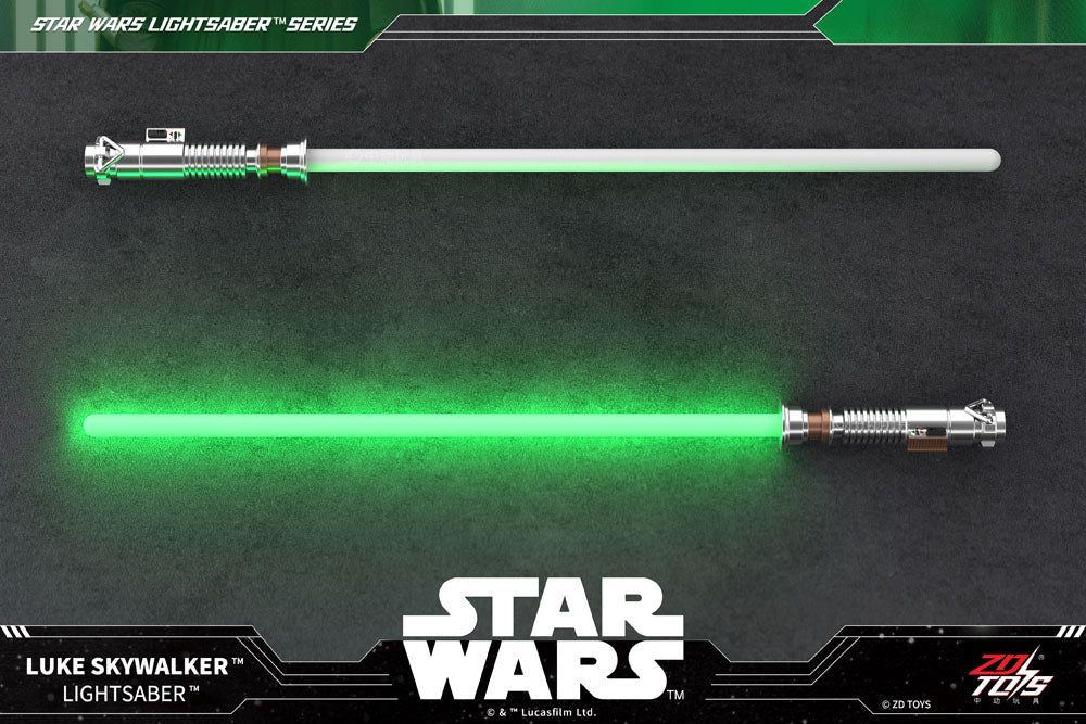 「スター・ウォーズ」ライトセーバー ②ルーク・スカイウォーカー (緑)