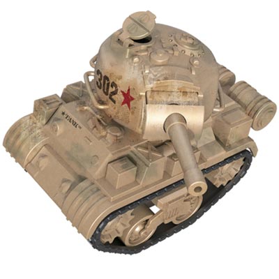 デフォルメプラモデル T-34型タンク(タン)
