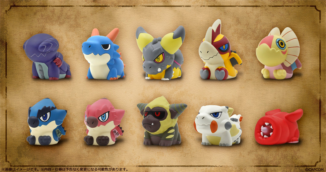[BOX販売]CFB フィンガーパペット モンスターハンター Vol.2 -10個入りBOX-