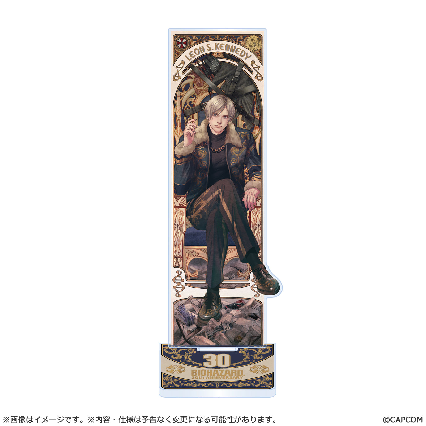 BIOHAZARD30周年記念コンサート先行販売特典 アンバサダーs席限定グッズ バイオハザード30周年 アクリルスタンドコレクション レオン – SOOTANG