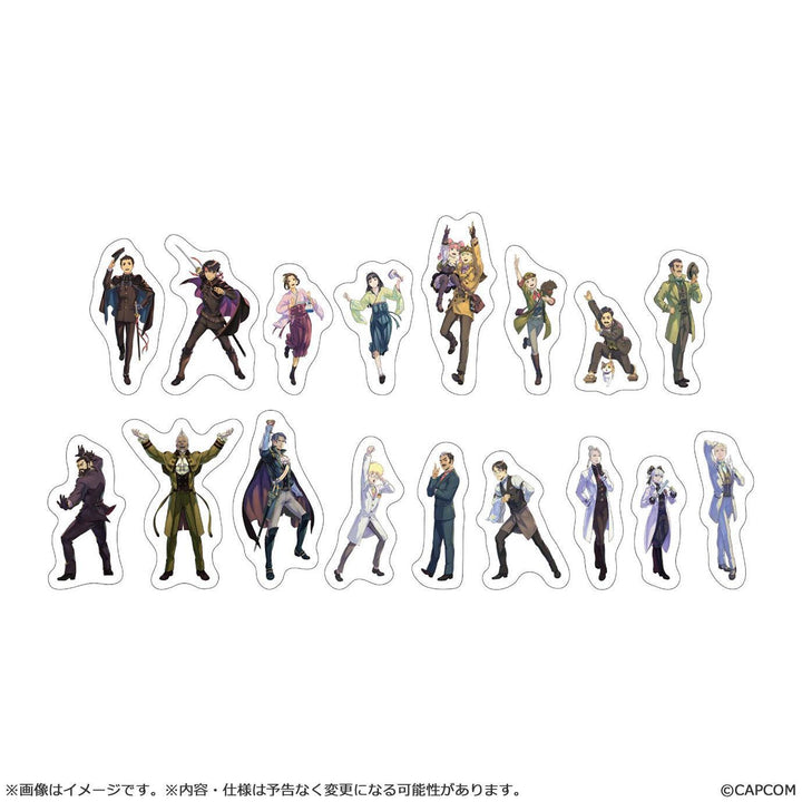 大逆転裁判 ～拾周年万華ノ宴～ ダイカットステッカーセット