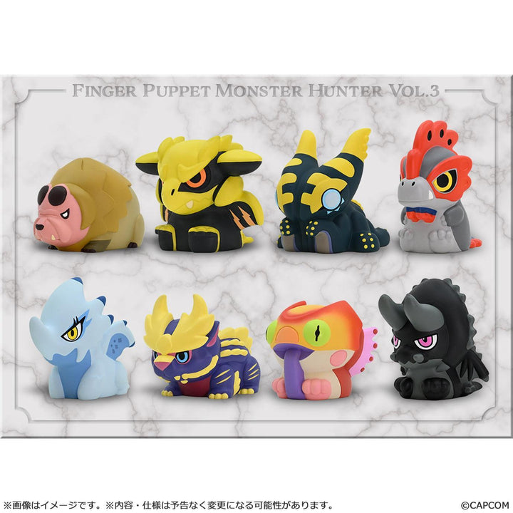 [BOX販売]フィンガーパペット モンスターハンター Vol.3 -8個入りBOX-