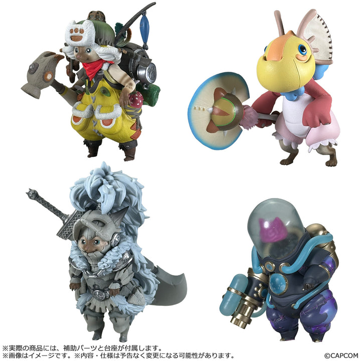 [BOX販売]CFB モンスターハンター スタンダードモデル Plus オトモアイルーコレクション Vol. 1 BOX -4個入りBOX-