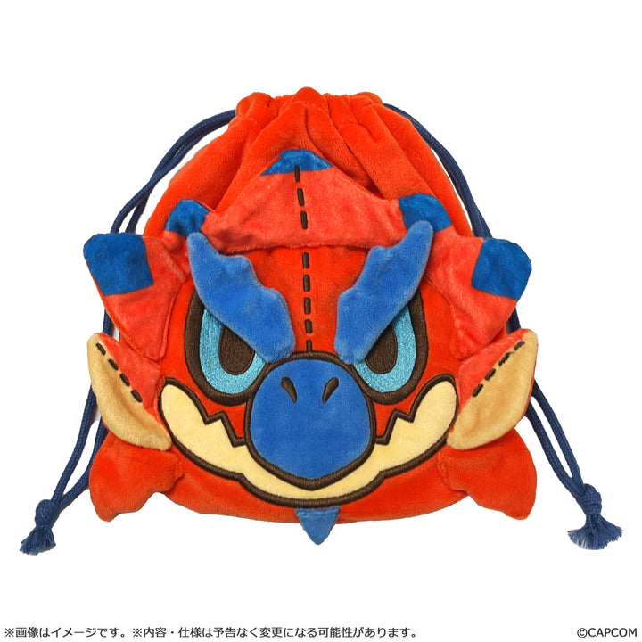 モンでふぉ モンスターハンター 巾着ポーチ リオレウス