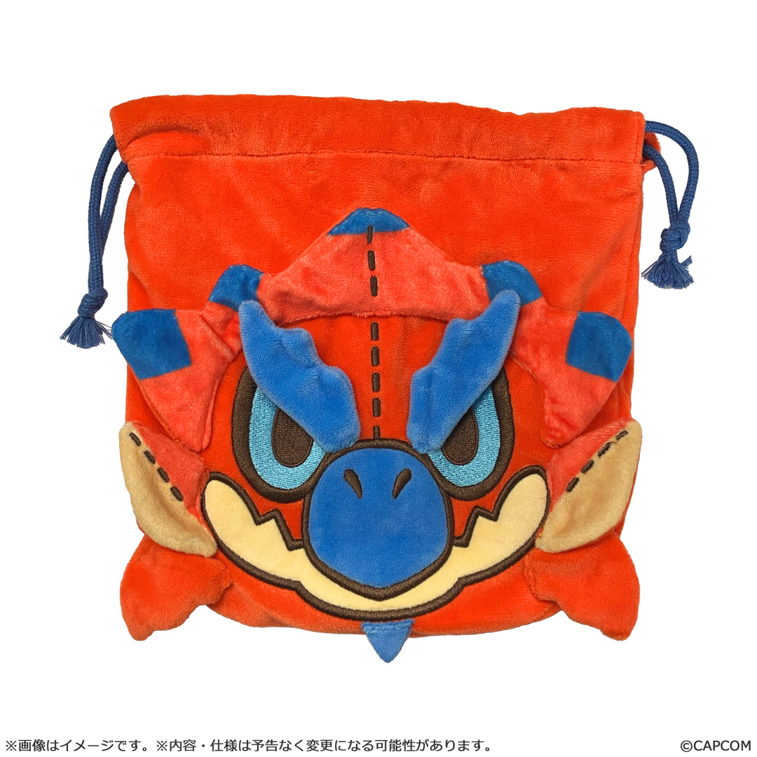 モンでふぉ モンスターハンター 巾着ポーチ リオレウス