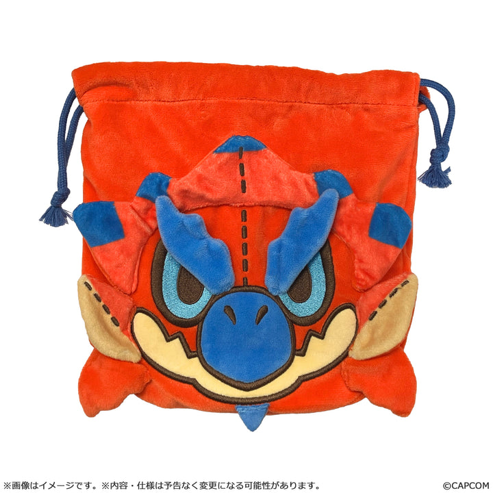 モンでふぉ モンスターハンター 巾着ポーチ リオレウス