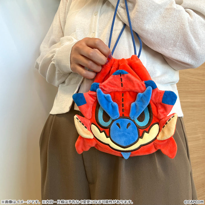モンでふぉ モンスターハンター 巾着ポーチ リオレウス