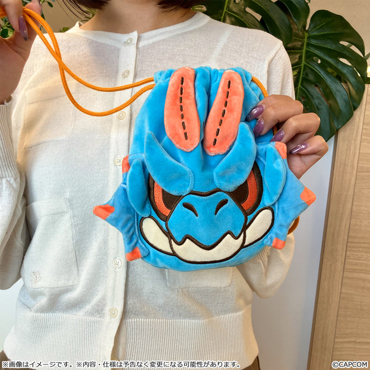 モンでふぉ モンスターハンター 巾着ポーチ ラギアクルス
