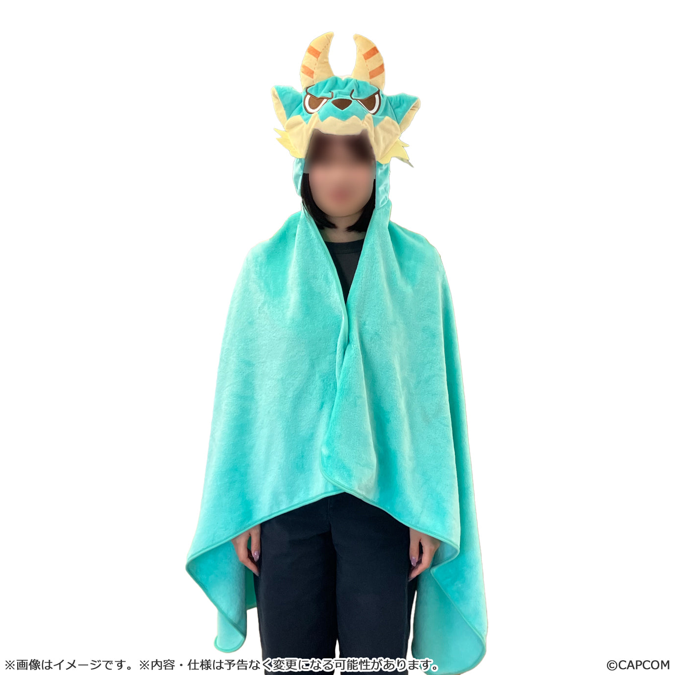 モンでふぉ モンスターハンター ふわふわポンチョ ジンオウガ