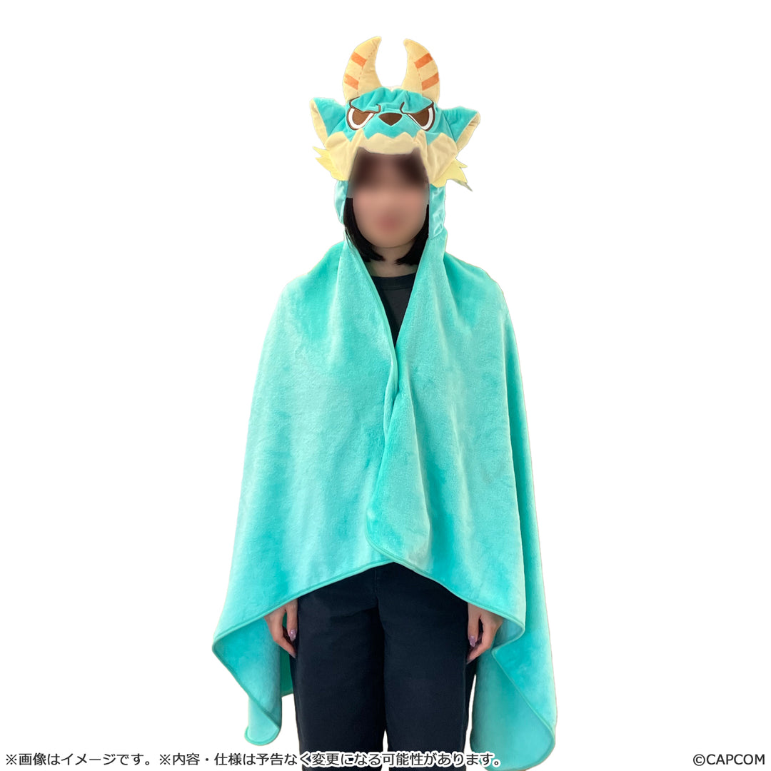 モンでふぉ モンスターハンター  ふわふわポンチョ ジンオウガ