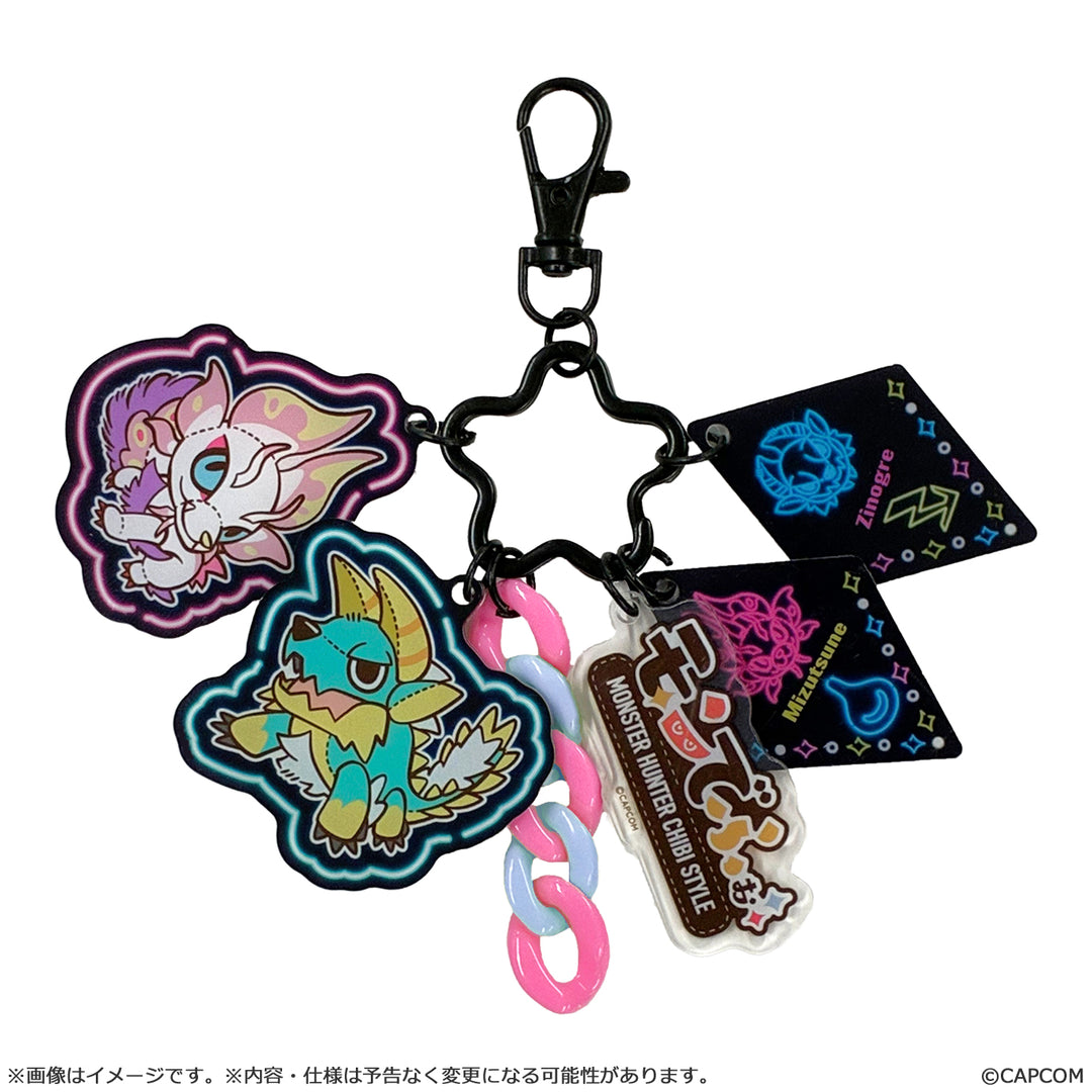 モンでふぉ モンスターハンター じゃらじゃらアクリルキーホルダー ジンオウガ&タマミツネ