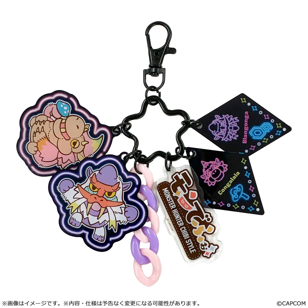 モンでふぉ モンスターハンター じゃらじゃらアクリルキーホルダー ドドブランゴ&ババコンガ