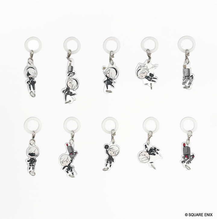 [BOX販売]NieR:Automata つながるゆらゆらアクリルチャーム -10個入りBOX-