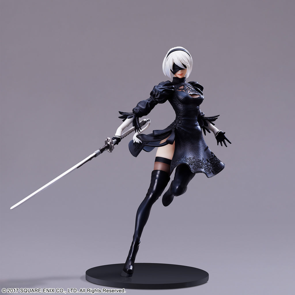 スクウェア・エニックス(SQUARE ENIX) ニーアオートマタ フォルミズム 2B(ヨルハ二号B型) 塗装済みフィギュア – SOOTANG