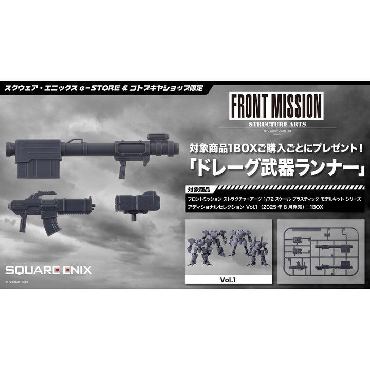 ストラクチャーアーツ プラスチックモデルキット アディショナルセレクション Vol.1 1/72スケール