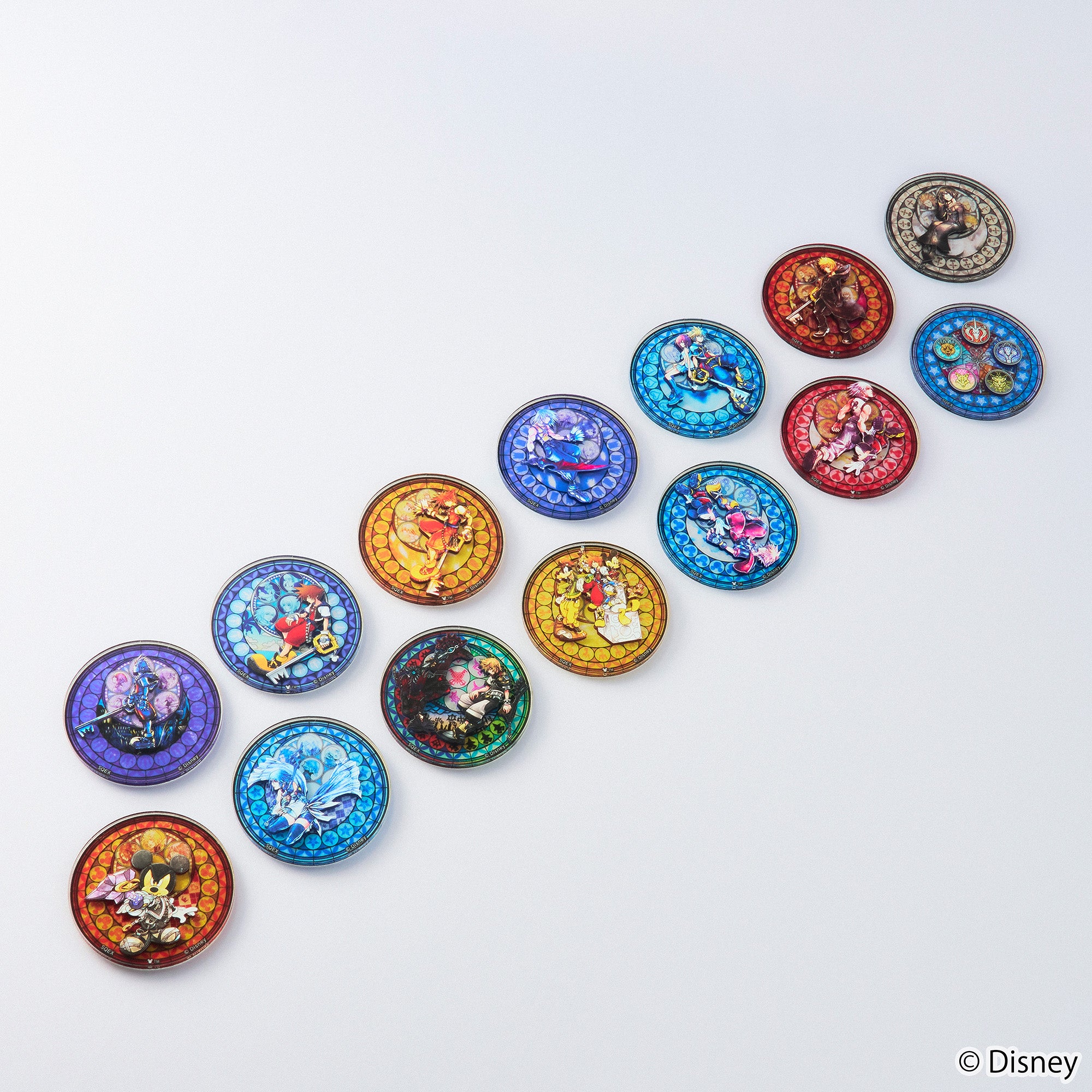 BOX販売]キングダム ハーツ / アクリルステッカーコレクション -14個