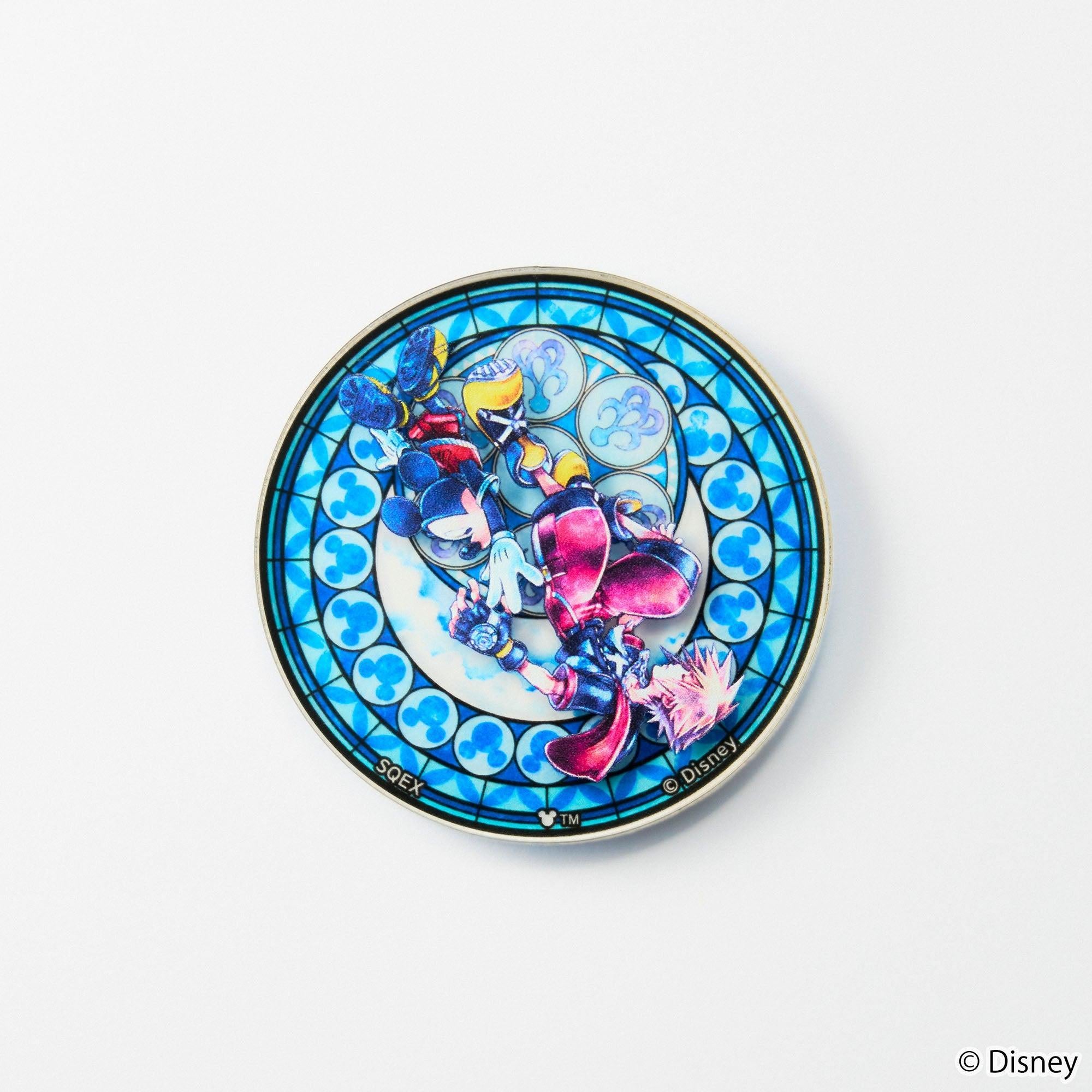 キングダムハーツ ガラスマグネット アクリルステッカー 各14個ずつ