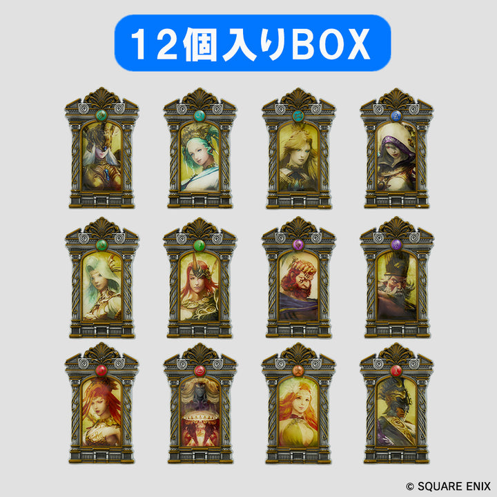 [BOX販売]ファイナルファンタジーXIV フレームマグネット ＜エオルゼア十二神＞ -12個入りBOX-