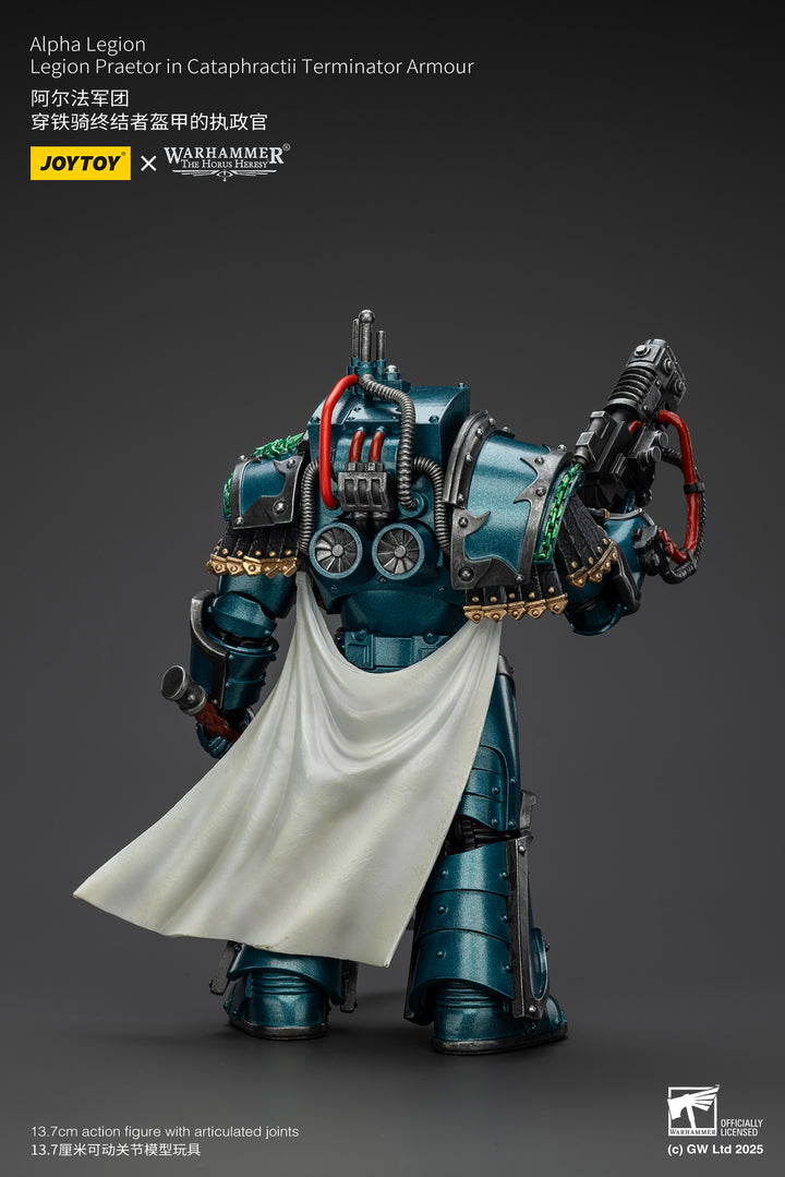 アルファレギオン カタフラクトゥス型ターミネーターアーマー装備プラエトール 1/18スケール