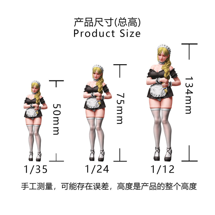 OC-M0118 メイド (三つ編み) 特大 SOOTANG HOBBY限定 1/8スケール