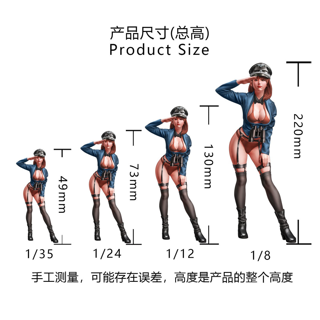 OC-M0120 女性士官2 中 1/24スケール