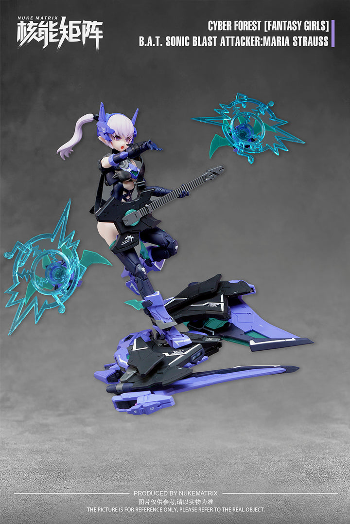 CYBER FOREST[FANTASY GIRLS] B.A.T. SONIC BLAST ATTACKER：MARIA STRAUSS 1/12スケール