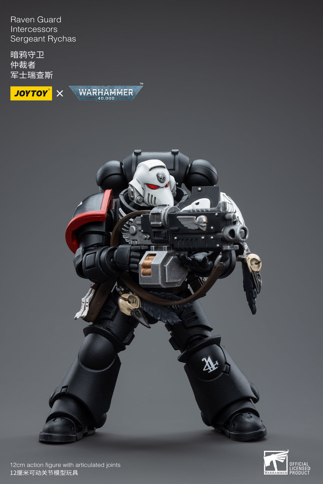 レイヴンガード インターセッサー サージェント リカス 1/18スケール